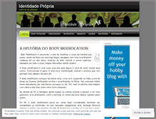Tablet Screenshot of identidadepropria.wordpress.com
