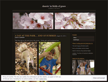 Tablet Screenshot of fieldsofgracephoto.wordpress.com