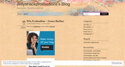 Desktop Screenshot of jellyshackproductions.wordpress.com