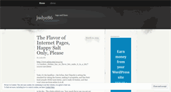 Desktop Screenshot of judye86.wordpress.com