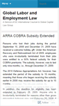 Mobile Screenshot of globalemploymentlaw.wordpress.com