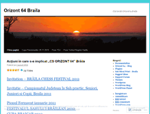 Tablet Screenshot of orizont64.wordpress.com