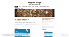Desktop Screenshot of kingstoncanterbury.wordpress.com