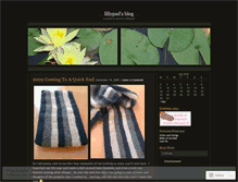 Tablet Screenshot of lillypadblog.wordpress.com