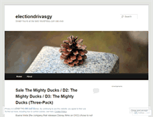 Tablet Screenshot of electiondrivasgy.wordpress.com