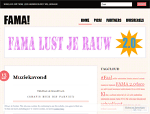 Tablet Screenshot of fama2.wordpress.com