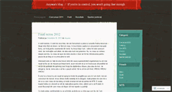 Desktop Screenshot of anyana212.wordpress.com
