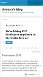 Mobile Screenshot of anyana212.wordpress.com