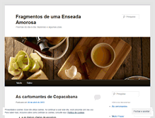 Tablet Screenshot of fragmentosdeumaenseadaamorosa.wordpress.com