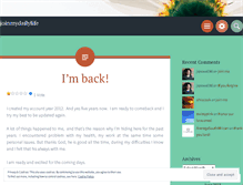 Tablet Screenshot of joinmydailylife.wordpress.com