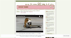 Desktop Screenshot of dogsears.wordpress.com