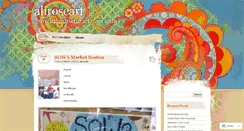 Desktop Screenshot of aliroseart.wordpress.com