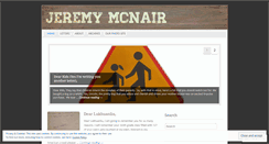 Desktop Screenshot of jeremymcnair.wordpress.com