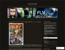 Tablet Screenshot of cineconmcfly.wordpress.com