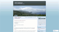 Desktop Screenshot of acpmasquerade.wordpress.com