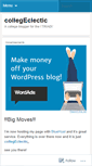Mobile Screenshot of collegeclectic.wordpress.com