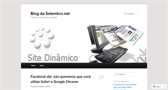 Desktop Screenshot of blogdasetembronet.wordpress.com