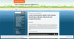 Desktop Screenshot of kristianlindroos.wordpress.com