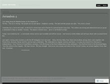 Tablet Screenshot of jordenathan.wordpress.com