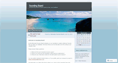 Desktop Screenshot of bermudatourismboard.wordpress.com