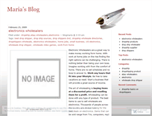 Tablet Screenshot of blogmaria.wordpress.com