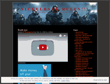 Tablet Screenshot of nicklebackrules.wordpress.com