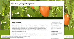 Desktop Screenshot of howgardengrow.wordpress.com