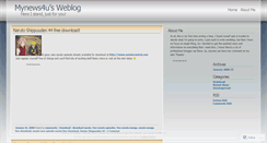 Desktop Screenshot of mynews4u.wordpress.com