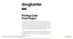 Desktop Screenshot of dougkanter.wordpress.com