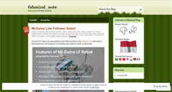 Desktop Screenshot of fahmizaleeits.wordpress.com