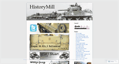 Desktop Screenshot of historymill.wordpress.com