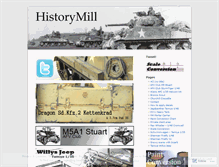 Tablet Screenshot of historymill.wordpress.com