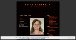 Desktop Screenshot of liisakarlsson.wordpress.com