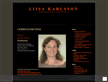 Tablet Screenshot of liisakarlsson.wordpress.com