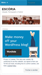 Mobile Screenshot of escoriafc.wordpress.com