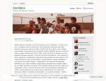Tablet Screenshot of escoriafc.wordpress.com