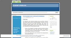 Desktop Screenshot of kunami.wordpress.com
