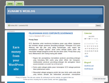 Tablet Screenshot of kunami.wordpress.com