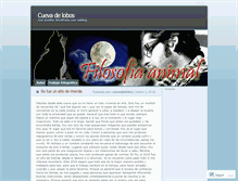 Tablet Screenshot of cuevadelobos.wordpress.com