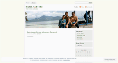 Desktop Screenshot of fazilalfitri.wordpress.com
