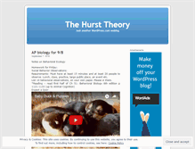 Tablet Screenshot of mrshurstscience.wordpress.com