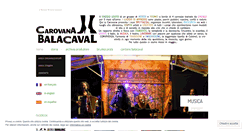 Desktop Screenshot of carovanabalacavalit.wordpress.com