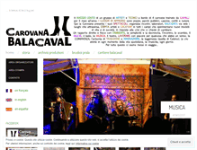 Tablet Screenshot of carovanabalacavalit.wordpress.com