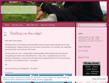 Tablet Screenshot of nonkshe.wordpress.com