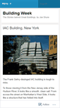 Mobile Screenshot of buildingweek.wordpress.com