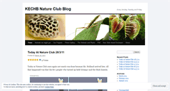 Desktop Screenshot of kechbnatureclubblog.wordpress.com