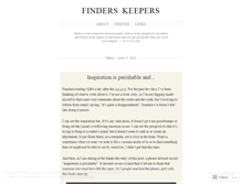 Tablet Screenshot of missmisterm.wordpress.com