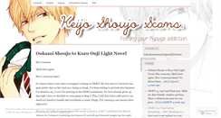 Desktop Screenshot of keijoshoujoscans.wordpress.com