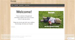 Desktop Screenshot of latterdaysaint.wordpress.com