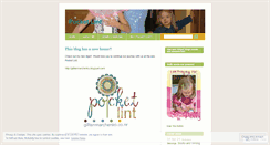 Desktop Screenshot of lintofpocket.wordpress.com